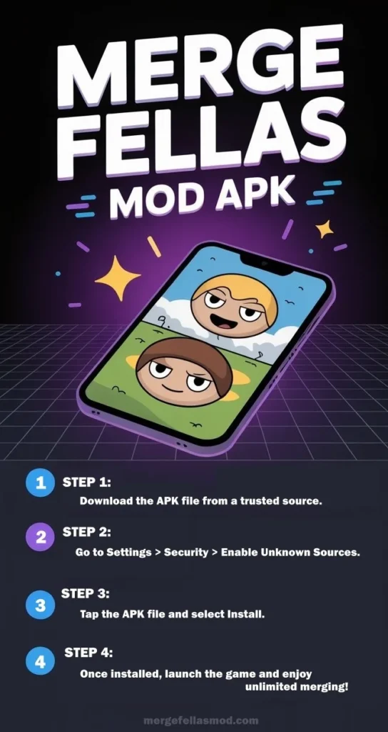 Download and Install Merge Fellas MOD APK